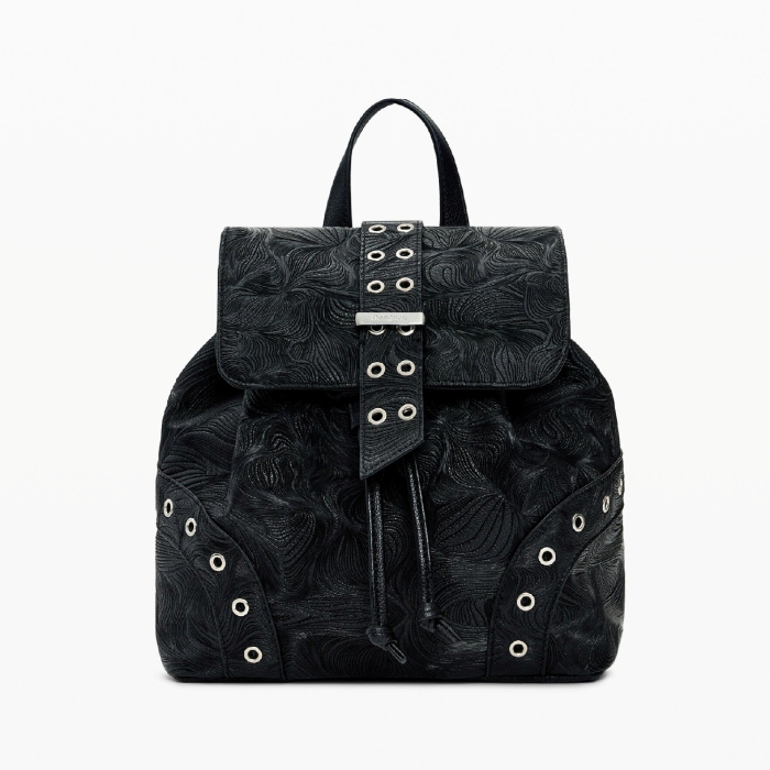 Rucsac mic de dama, Desigual, Leiria, Negru [5]
