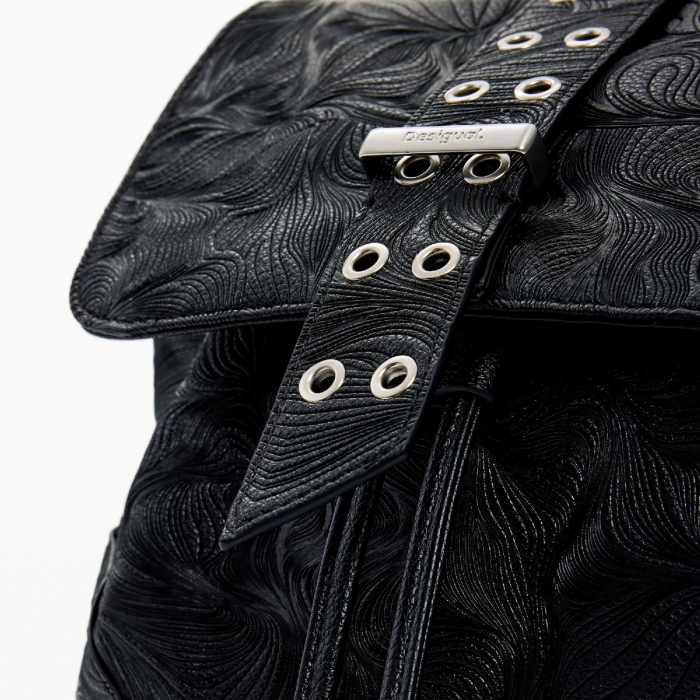 Rucsac mic de dama, Desigual, Leiria, Negru [7]