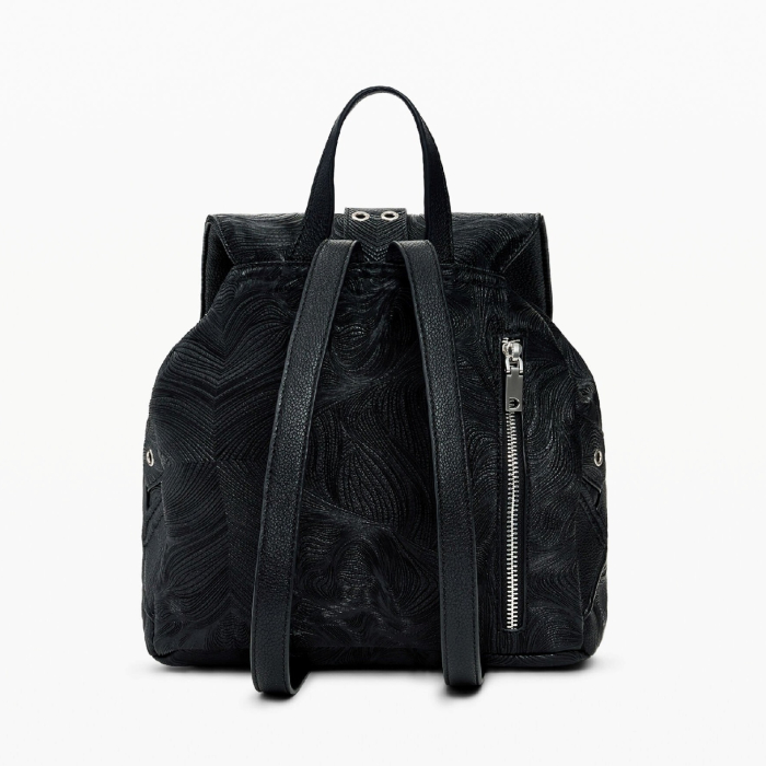 Rucsac mic de dama, Desigual, Leiria, Negru [8]