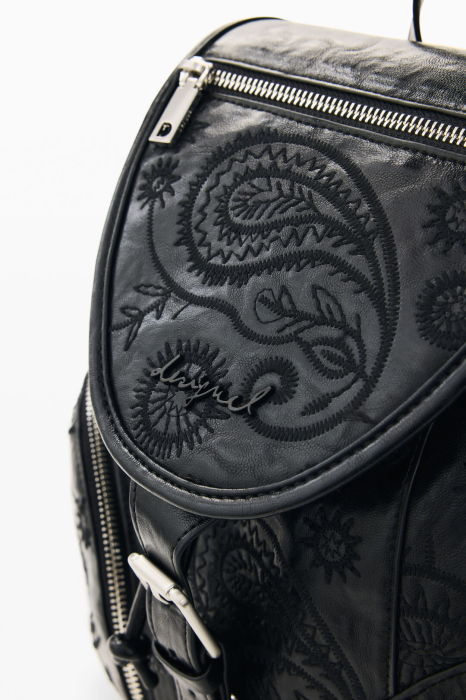 Rucsac mic de dama Desigual, seria Siroco Tula Mini - Negru [3]