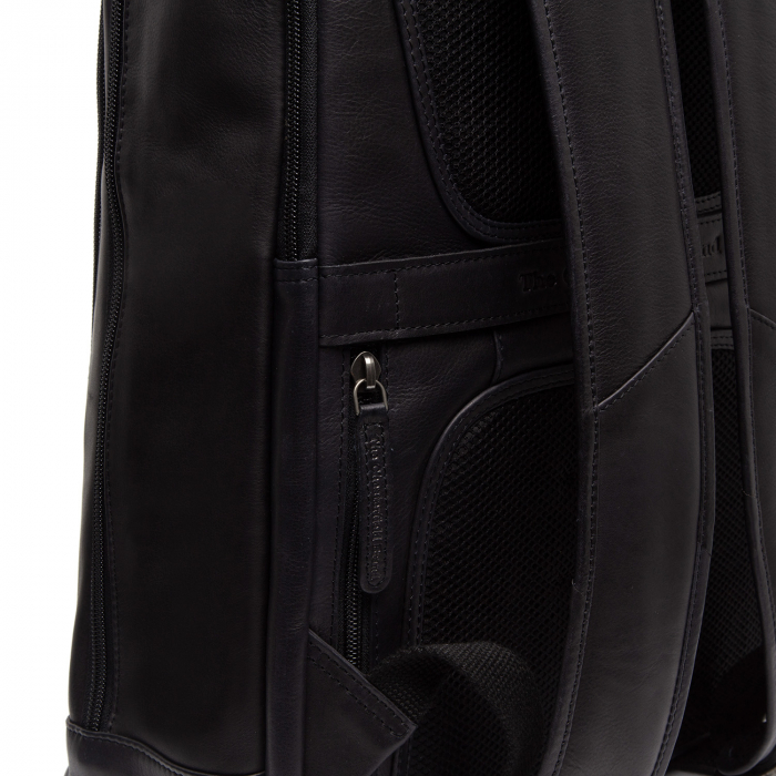 Rucsac cu compartiment laptop 14 inch, The Chesterfield Brand, din piele naturala, Detroit, Negru [4]