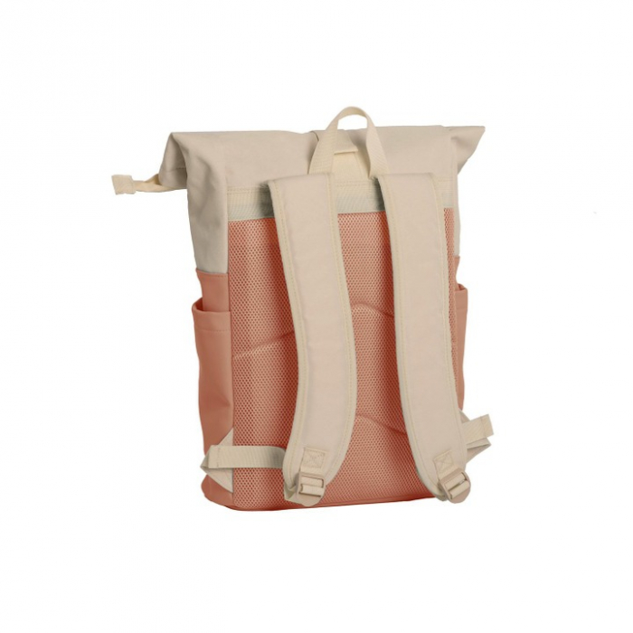 Rucsac Rolltop impermeabil Daniel Ray 15,6 inch Pittsburgh, Roz vechi / Bej [4]