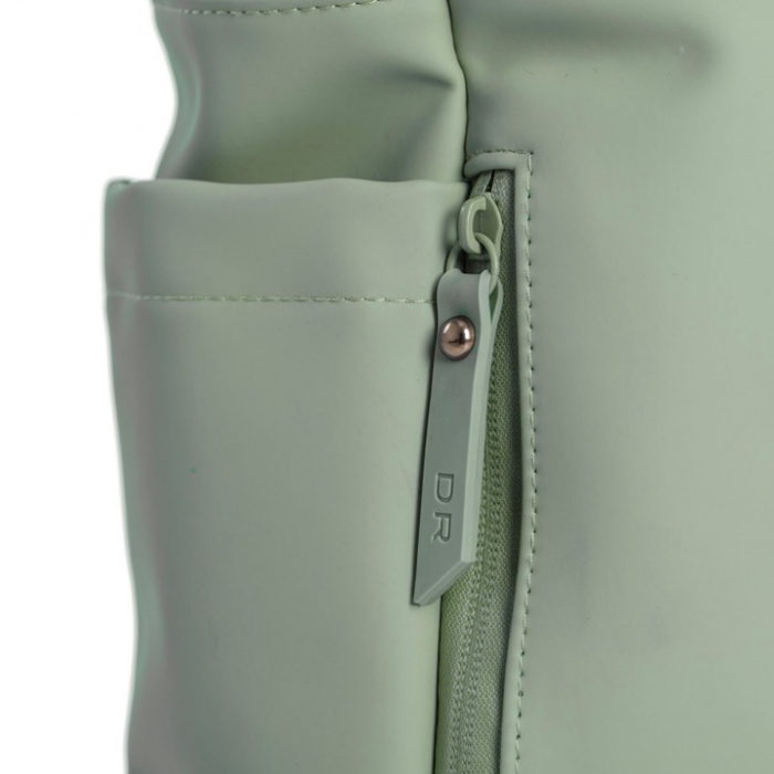 Rucsac Rolltop impermeabil Daniel Ray 15,6 inch Pittsburgh, Verde menta / Bej [4]