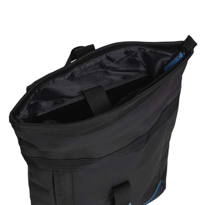 Rucsac Rolltop impermeabil, Daniel Ray, seria Newcastle, Negru / Albastru [2]