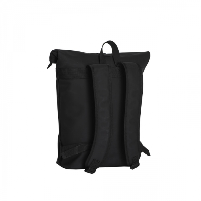 Rucsac Rolltop impermeabil, Daniel Ray, seria Newcastle, Negru / Lime [4]