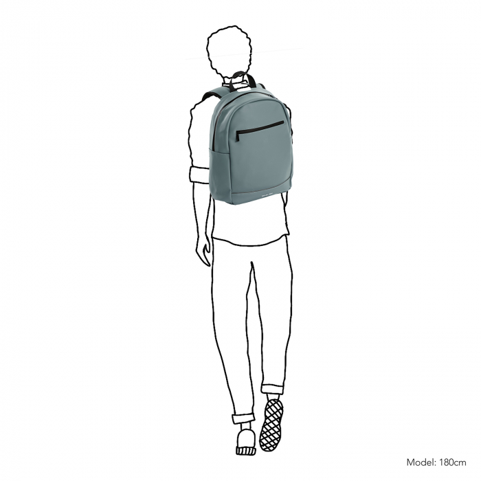 Rucsac scoala / laptop, Daniel Ray, seria Montgomery, Azur [3]