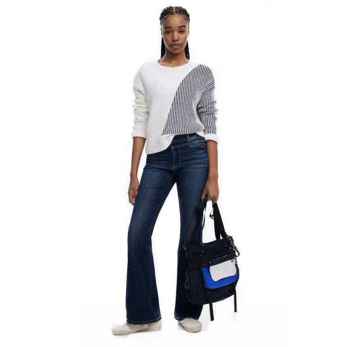 Rucsac si geanta de dama, Desigual, seria Basic Modular Discover, Negru [2]