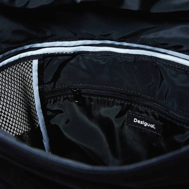 Rucsac si geanta de dama, Desigual, seria Basic Modular Discover, Negru [4]
