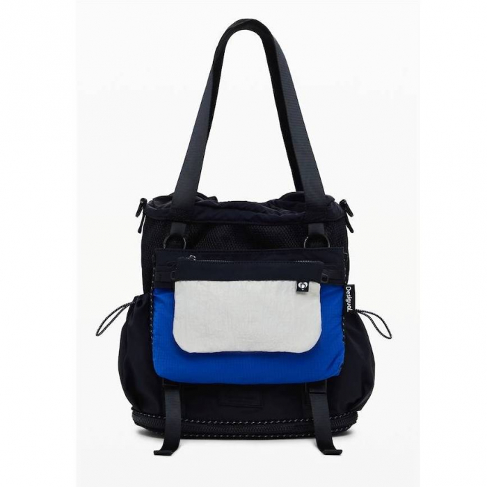 Rucsac si geanta de dama, Desigual, seria Basic Modular Discover, Negru [5]