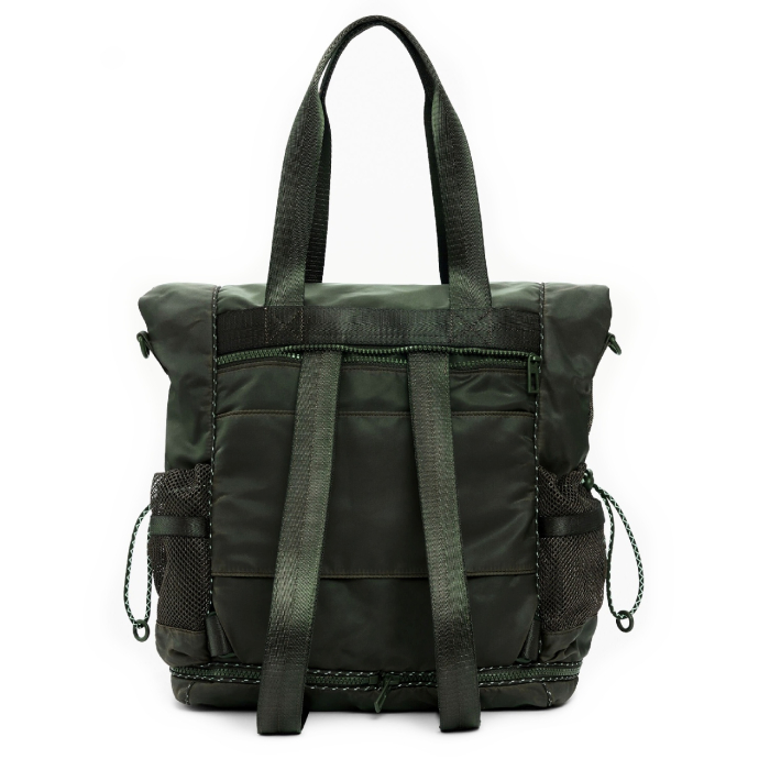 Rucsac si geanta de dama, Desigual, seria Basic Modular Discover, Verde Army [9]
