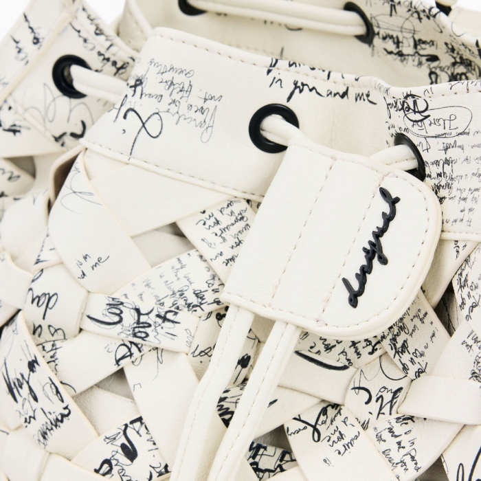 Rucsac si geanta de dama, Desigual, seria Indio Harlan, Bej [5]