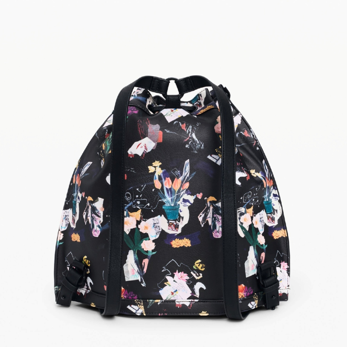 Rucsac si geanta de dama, Desigual, seria Osmio Harlan, Multicolor [8]