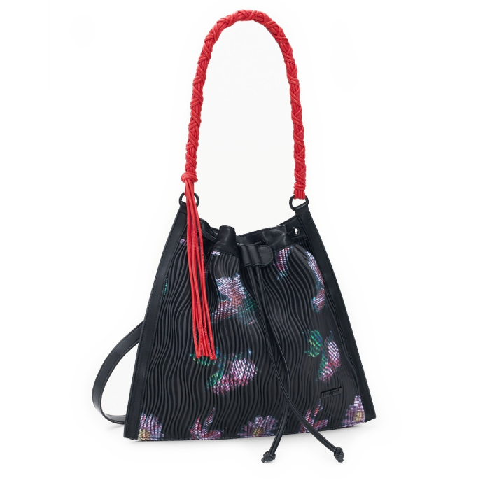 Rucsac si geanta de dama, Desigual, seria Xenon Harlan, Multicolor [2]