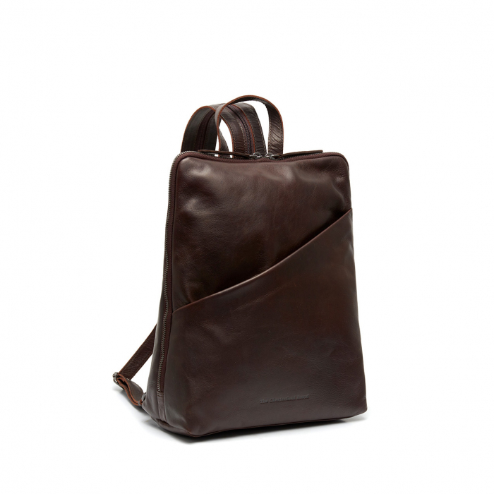 Rucsac The Chesterfield Brand din piele moale, Amanda, Maro inchis [1]