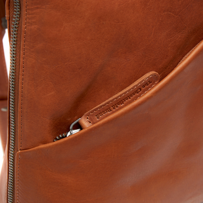 Rucsac The Chesterfield Brand din piele moale, Amanda, Maro coniac [7]