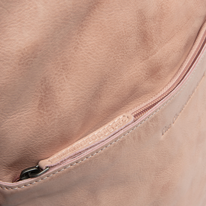Rucsac The Chesterfield Brand din piele moale, Bern, Vintage rose [4]