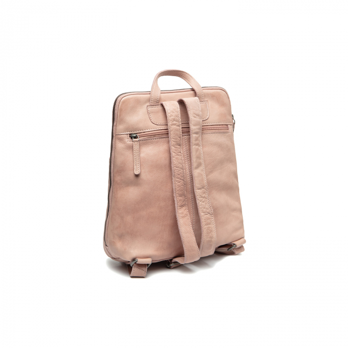 Rucsac The Chesterfield Brand din piele moale, Bern, Vintage rose [6]