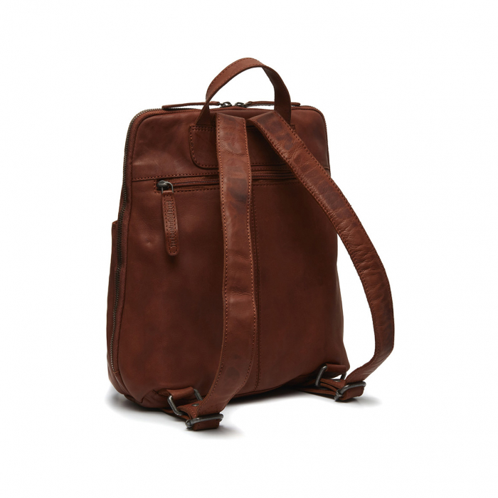 Rucsac The Chesterfield Brand din piele moale, Bern, Maro coniac [6]