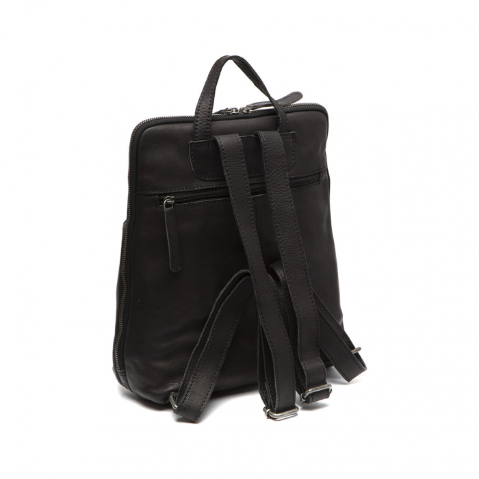 Rucsac The Chesterfield Brand din piele moale, Bern, Negru [5]