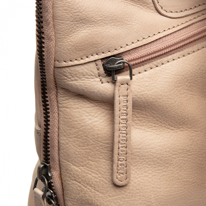 Rucsac The Chesterfield Brand din piele moale, Bern, Bej [5]
