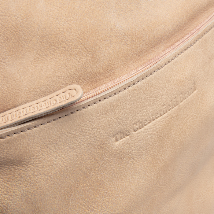 Rucsac The Chesterfield Brand din piele moale, Bern, Bej [4]