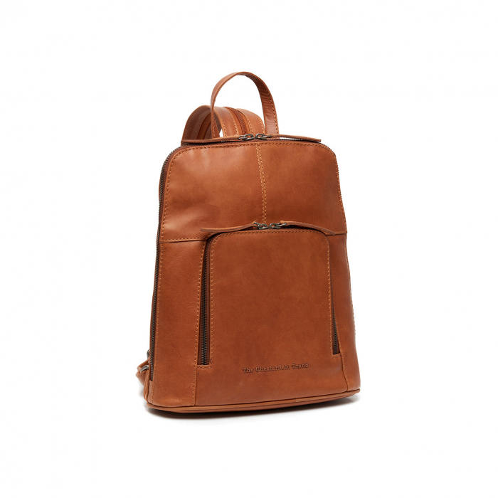 Rucsac The Chesterfield Brand din piele moale, Vivian, Maro coniac [1]