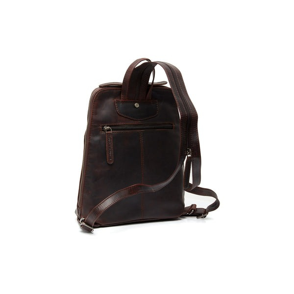 Rucsac The Chesterfield Brand din piele moale, Vivian, Maro inchis [6]