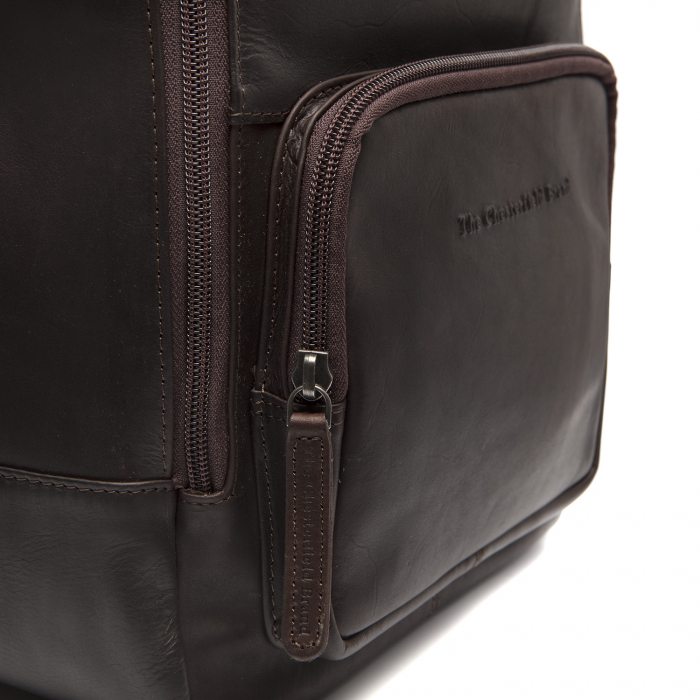 Rucsac The Chesterfield Brand din piele naturala, cu compartiment pentru tableta, Danai, Maro inchis [7]