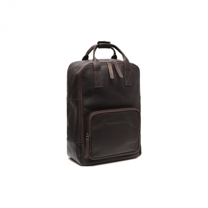 Rucsac The Chesterfield Brand din piele naturala, cu compartiment pentru tableta, Danai, Maro inchis [4]