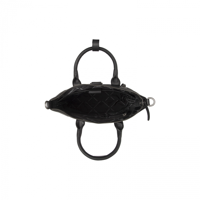 Rucsac si geanta, 2 in 1, The Chesterfield Brand, din piele naturala, Luisa, Negru [5]