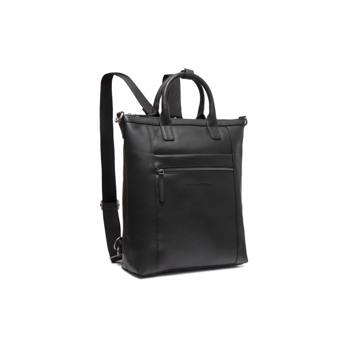 Rucsac si geanta, 2 in 1, The Chesterfield Brand, din piele naturala, Luisa, Negru [1]