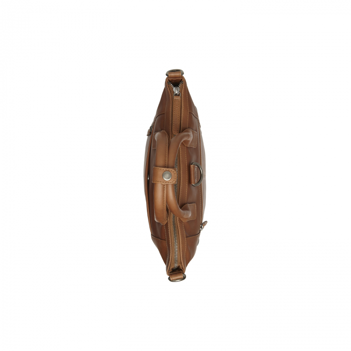 Rucsac si geanta, 2 in 1, The Chesterfield Brand, din piele naturala, Luisa, Maro coniac [3]