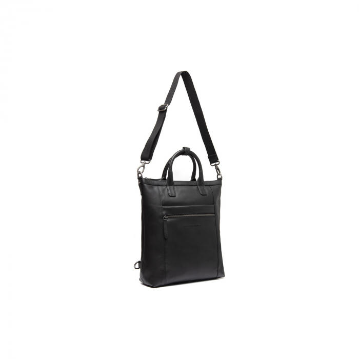 Rucsac si geanta, 2 in 1, The Chesterfield Brand, din piele naturala, Luisa, Negru [2]