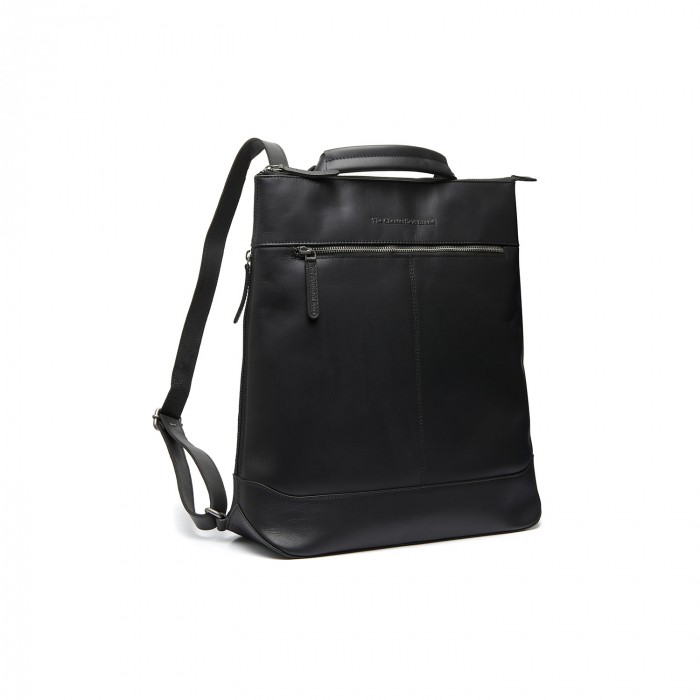 Rucsac The Chesterfield Brand din piele naturala, Omaha, Negru [2]