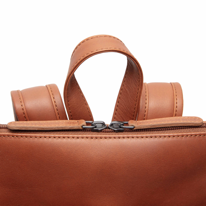 Rucsac The Chesterfield Brand din piele naturala Tigris, Maro coniac [5]