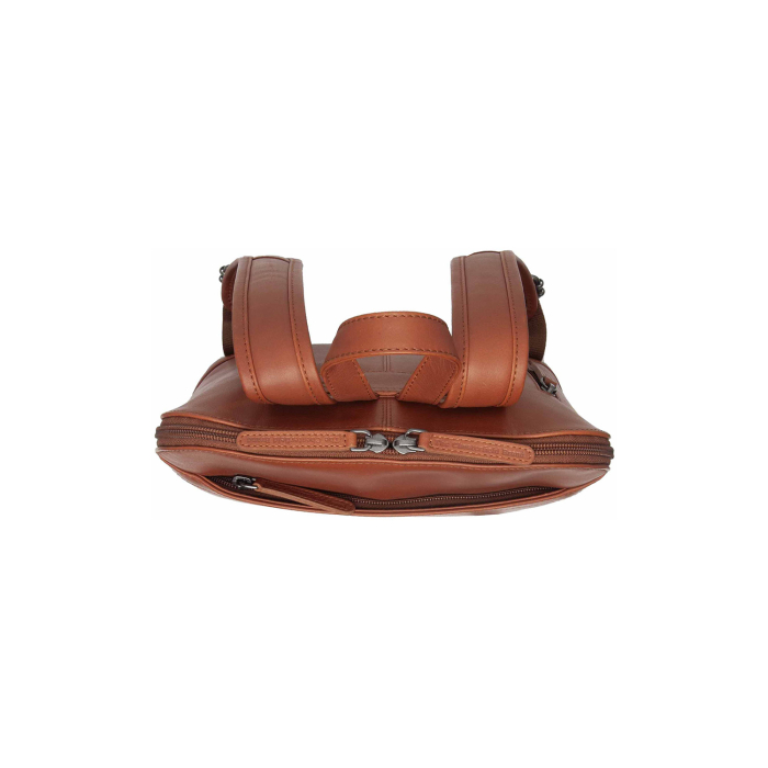 Rucsac The Chesterfield Brand din piele naturala Tigris, Maro coniac [3]