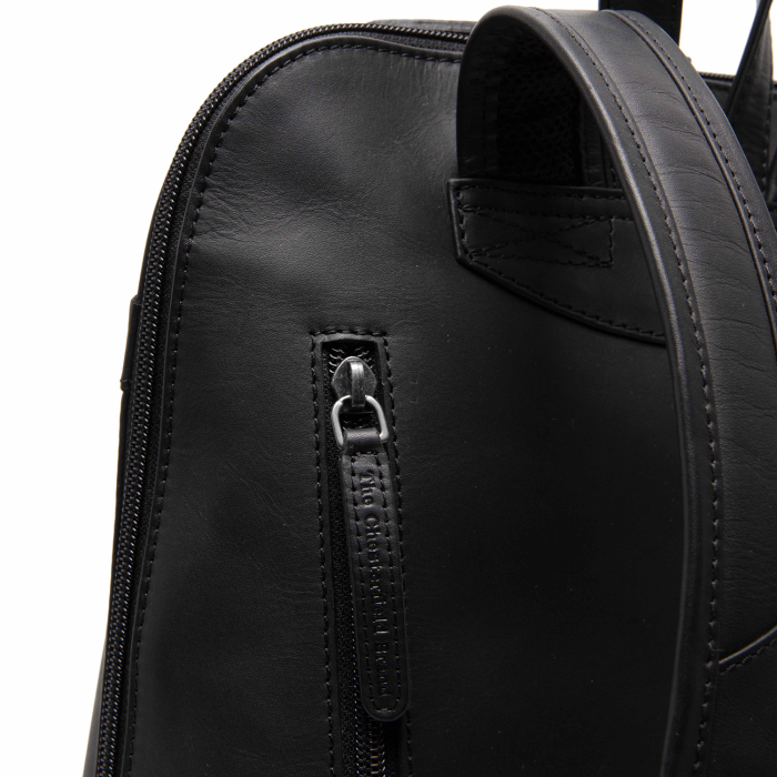 Rucsac The Chesterfield Brand din piele naturala Tigris, Negru [4]