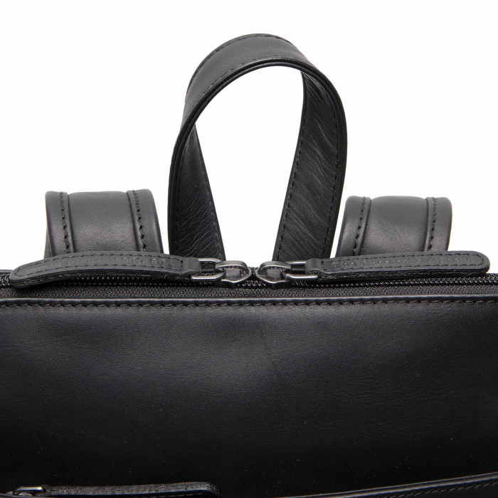 Rucsac The Chesterfield Brand din piele naturala Tigris, Negru [5]