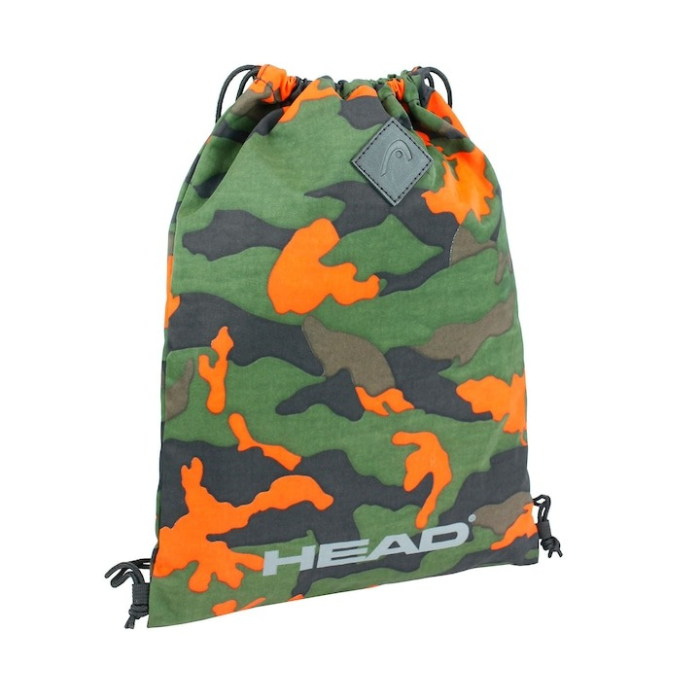 Rucsac tip sac, unisex, din poliester, Head, pentru sport, Verde army [1]