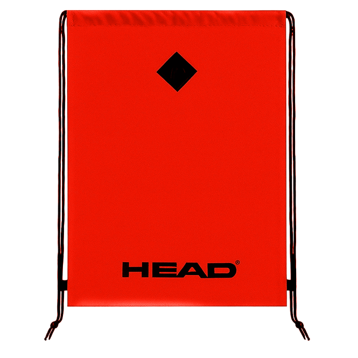 Rucsac tip sac, unisex, din poliester, Head, pentru sport, Portocaliu Neon [2]