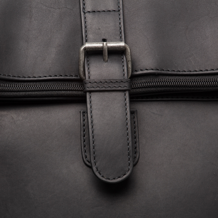 Rucsac unisex din piele naturala, The Chesterfield Brand, Larsson, Negru [5]