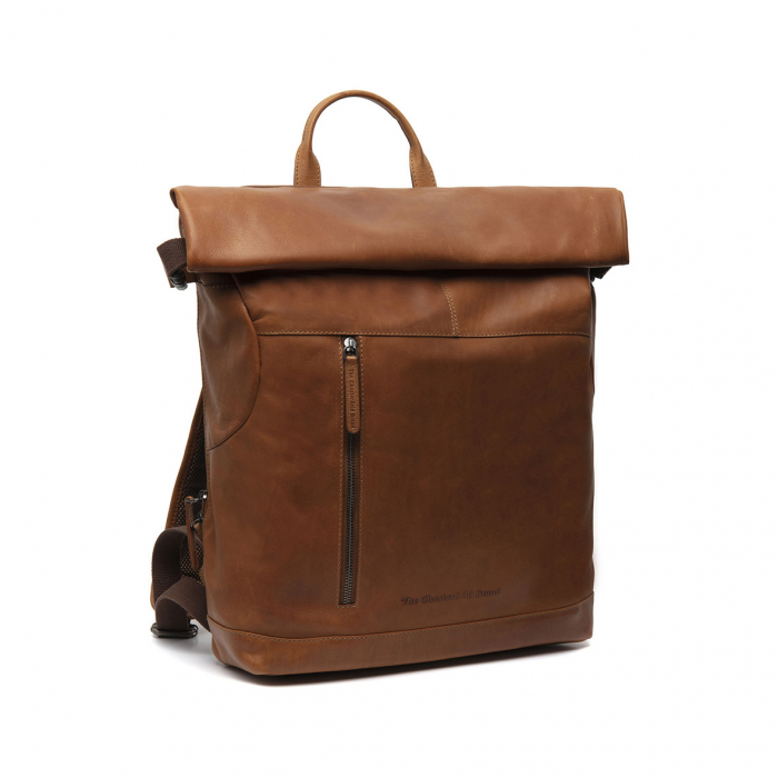 Rucsac unisex, piele naturala, The Chesterfield Brand, Liverpool, Maro coniac [3]