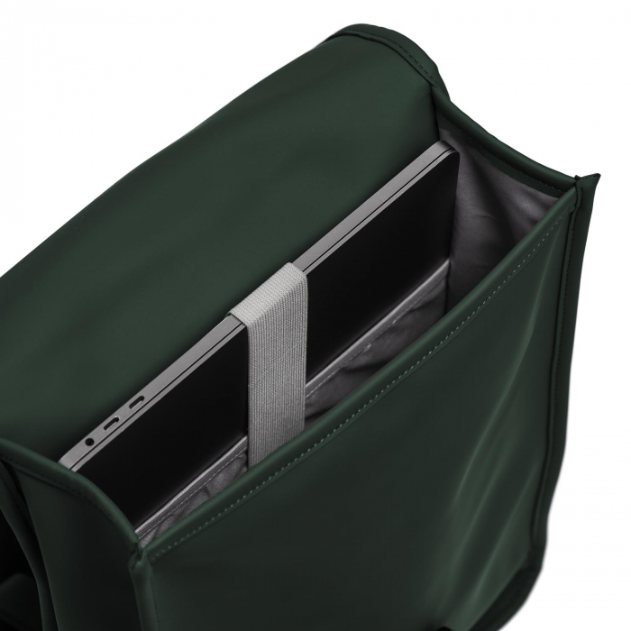 Rucsac unisex impermeabil, pentru laptop, Daniel Ray, seria Oranje, Verde inchis [2]