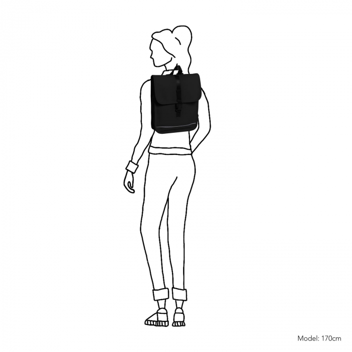 Rucsac unisex impermeabil, pentru laptop, Daniel Ray, seria Pasadena, Negru [3]