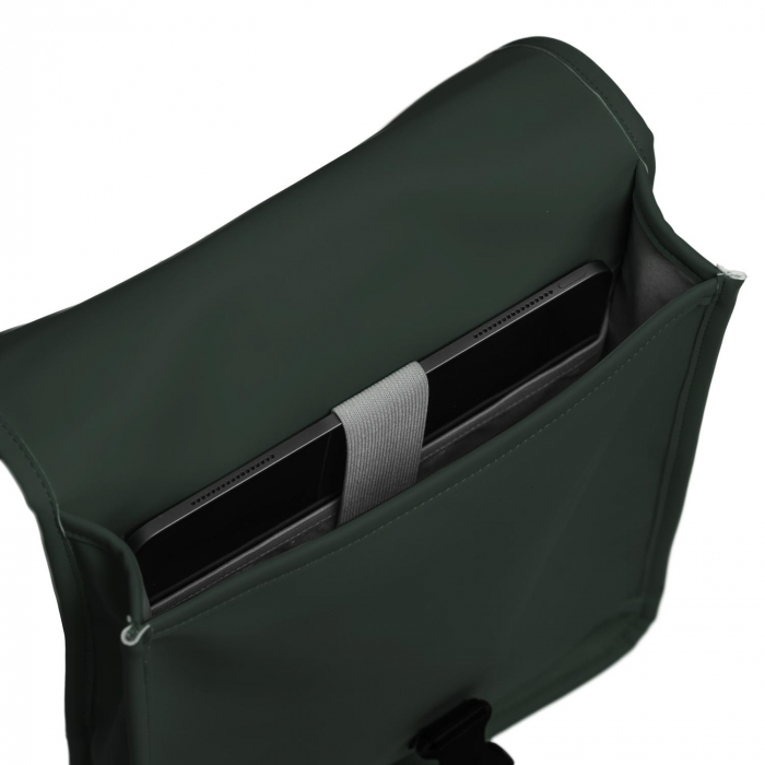 Rucsac unisex impermeabil, pentru laptop, Daniel Ray, seria Pasadena, Verde inchis [3]