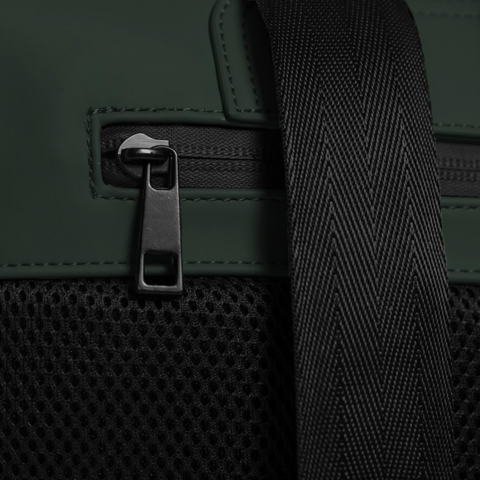 Rucsac unisex impermeabil, pentru laptop, Daniel Ray, seria Pasadena, Verde inchis [5]