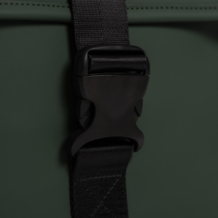 Rucsac unisex impermeabil, pentru laptop de 12 inch, Daniel Ray, seria Fullerton, Verde inchis [5]