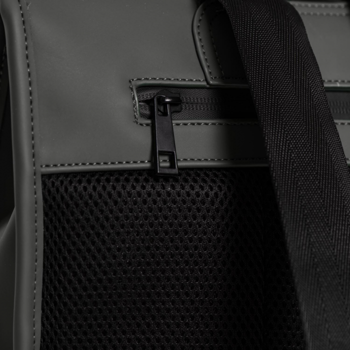 Rucsac unisex impermeabil, pentru laptop de 12 inch, Daniel Ray, seria Fullerton, Antracit [4]