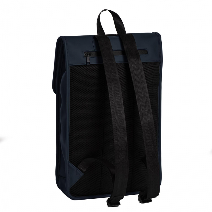 Rucsac unisex impermeabil, pentru laptop de 12 inch, Daniel Ray, seria Fullerton, Bleumarin [5]