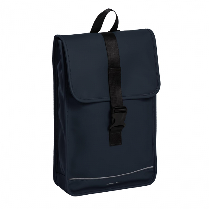 Rucsac unisex impermeabil, pentru laptop de 12 inch, Daniel Ray, seria Fullerton, Bleumarin [1]